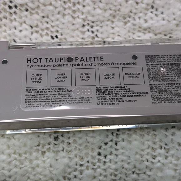 Natasha Denona Eyeshadow Palette In Hot Taupic, 9.7g/0.34oz - Picture 8 of 9